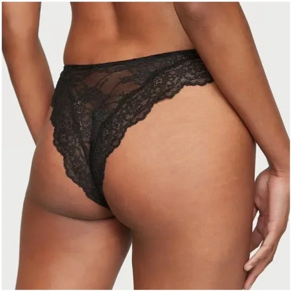 Victoria’s Secret Dream Angels Lace Brazilian Pantie Medium - Picture 2 of 8